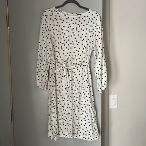Isabella Oliver Maternity Polka Dot Dress Size 2